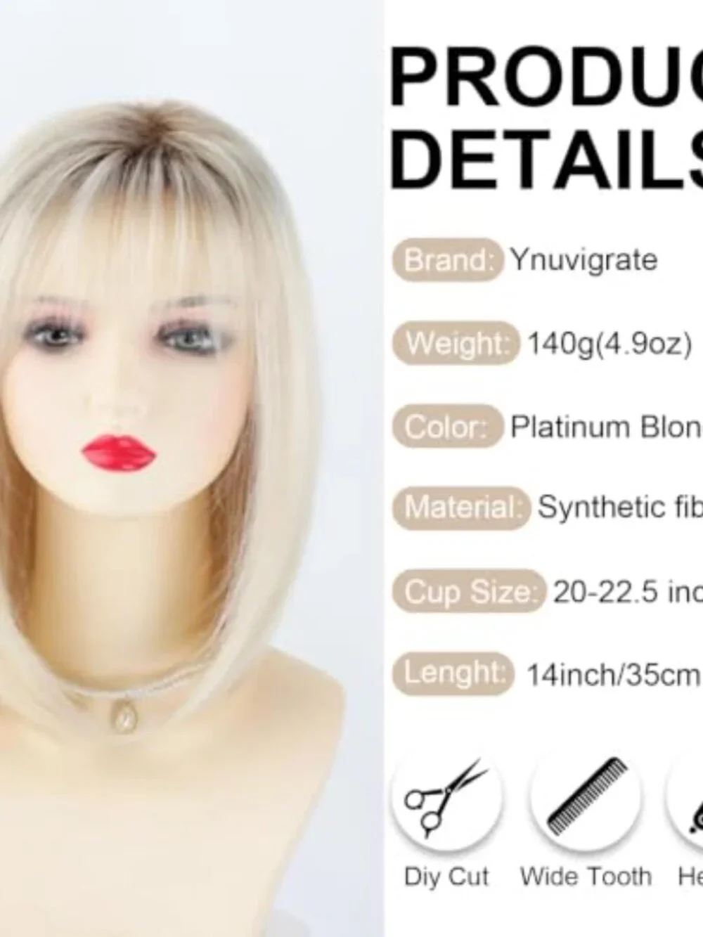 N/A ombre blonde